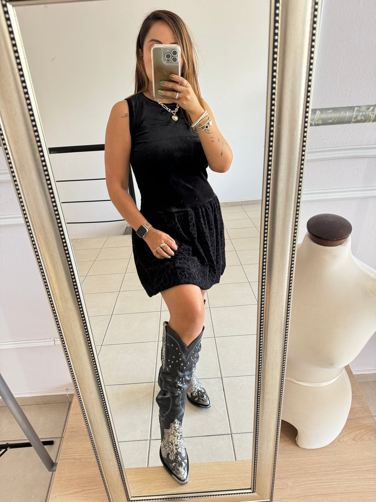 VESTIDO GLOBO PRINT